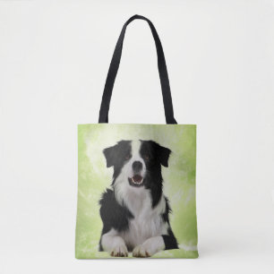 Border Collie Tote Bag