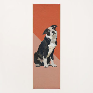 BORDER COLLIE YOGA MAT