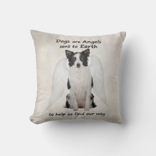 Border Collies Are Angels Pillow