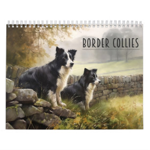 Border Collies Calendar, any year Calendar