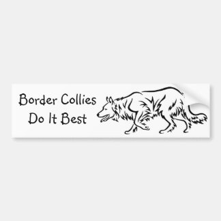 Border ColliesDo It Best Bumper Sticker