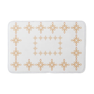 Border Design Bathmat
