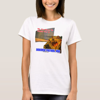 Border Patrol Alligator Womens T-Shirt
