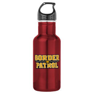 Border Patrol Bold Text Badge 532 Ml Water Bottle