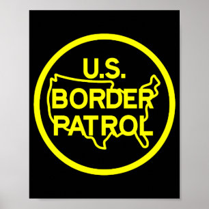 Border Patrol Est 1924 T Shirt Poster