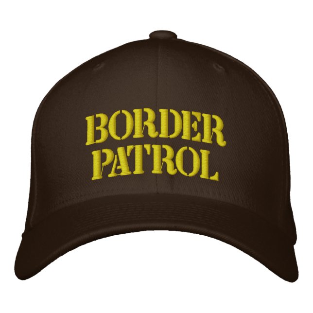 BORDER PATROL MAKING AMERICA GREAT AGAIN EMBROIDERED HAT (Front)