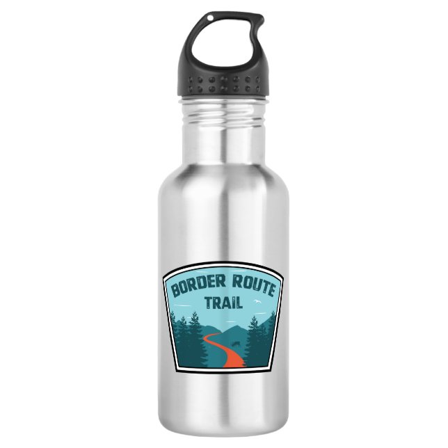 Border Route Trail Minnesota 532 Ml Water Bottle (Front)