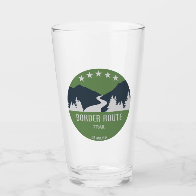 Border Route Trail Minnesota Glass (Front)