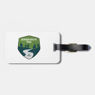 Border Route Trail Minnesota Luggage Tag