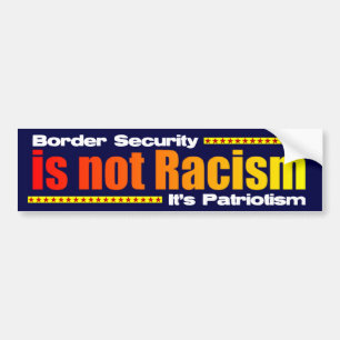 Border Security Bumper Sticker