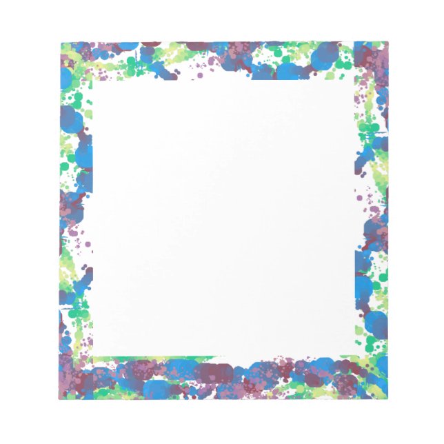 Border Spots Notepad (Front)