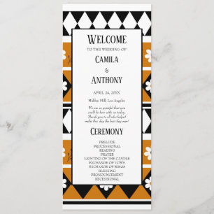 Border Stripe Flower Diamond Boho Floral Pattern Program