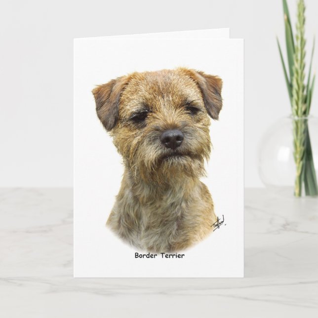 Border Terrier 9A21D-19 Card (Front)