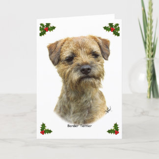 Border Terrier 9A21D-19 Holiday Card