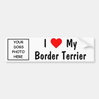 Border Terrier Bumper Sticker