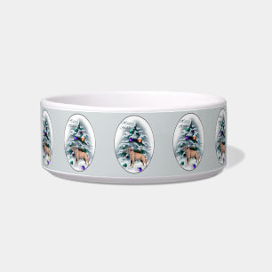 Border Terrier Christmas   Bowl
