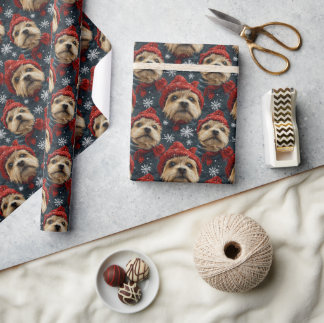 Border Terrier Christmas Wrapping Paper