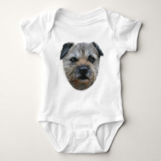 Border Terrier dog Baby Bodysuit