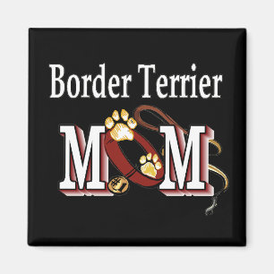 Border Terrier Dog MOM Magnet