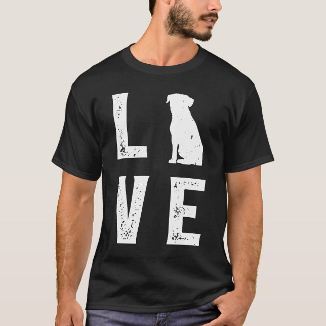 Border Terrier Love  1 T-Shirt (Front)