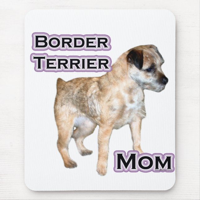 Border Terrier Mum 4 Mouse Pad (Front)