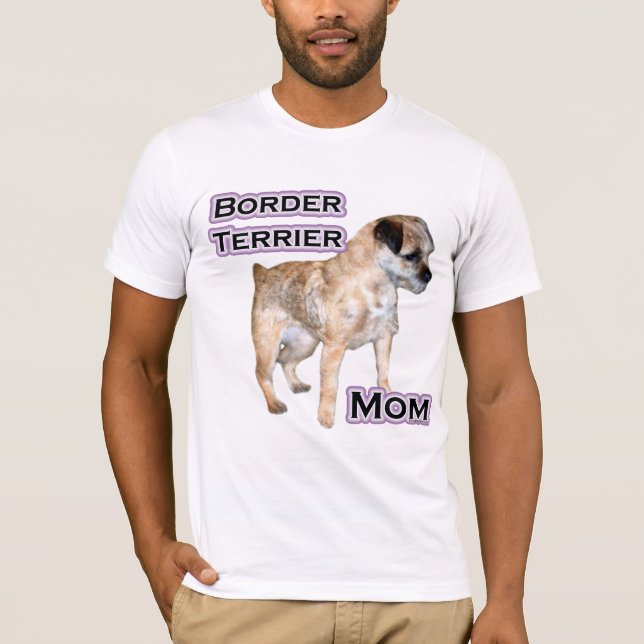 Border Terrier Mum 4 T-Shirt (Front)