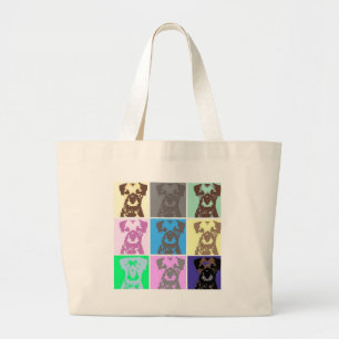 Border Terrier, part II Large Tote Bag