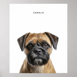 Border Terrier Personalised Print