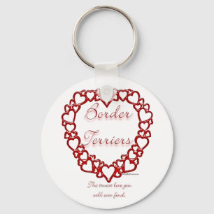 Border Terrier True Love - Keychain