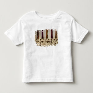 Borderbackgammon board depicting pair of lovers toddler T-Shirt