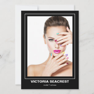 Borderline 4 Double-Sided Model Comp Card