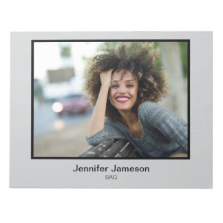 Borderline Actor Notepad Framed Landscape Headshot