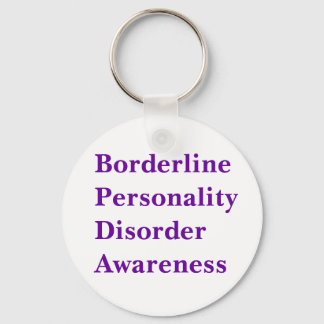 Borderline Personality Disorder Aw... - Customised Key Ring