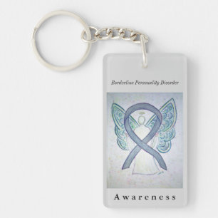 Borderline Personality Disorder Awareness Keychain