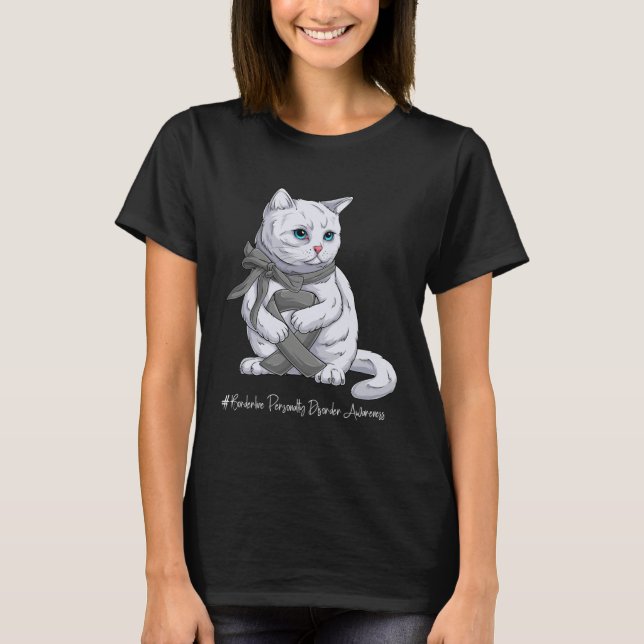 Borderline Personality Disorder Awareness Month Gr T-Shirt (Front)