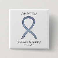 Borderline Personality Disorder (BPD) Ribbon Pins