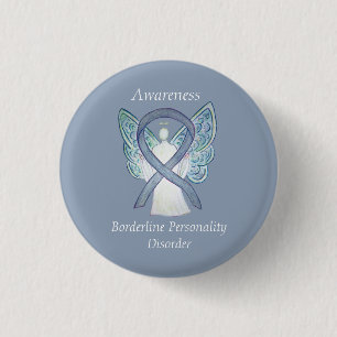 Borderline Personality Disorder (BPD) Ribbon Pins