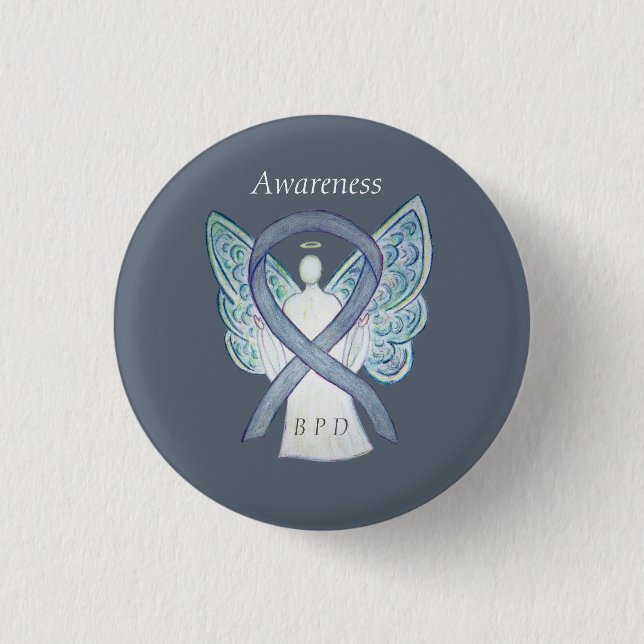 Borderline Personality Disorder (BPD) Ribbon Pins (Front)