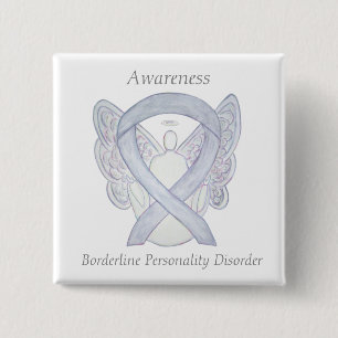 Borderline Personality Disorder Guardian Angel Pin