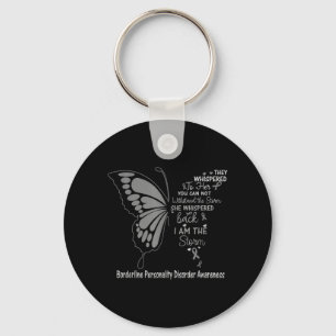 Borderline Personality Disorder I Am The Storm Key Ring
