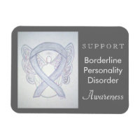 Borderline Personality Disorder Ribbon Magnet