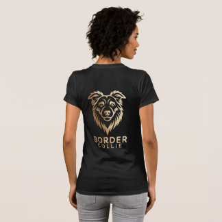 Border's Premium Gold Design T-Shirt