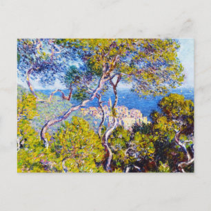 Bordighera, 1884 Claude Monet cool, old, master, Postcard