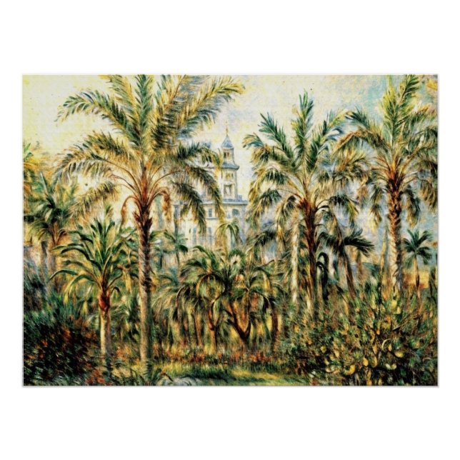 Bordighera Garden Poster (Front)
