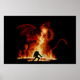 Bordox Dragon Slayer Poster