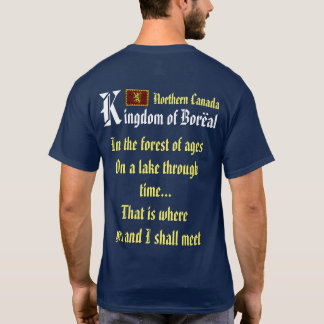 Boreal Forest Mediaeval Village T-Shirt