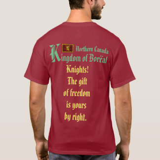Boreal Forest Mediaeval Village T-Shirt