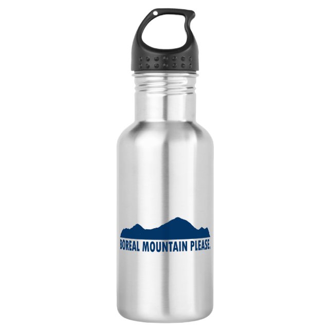 Boreal Mountain California Please 532 Ml Water Bottle (Front)