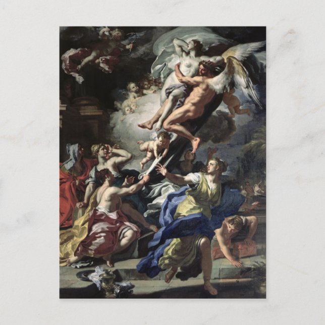 Boreas abducting Oreithyia Postcard (Front)