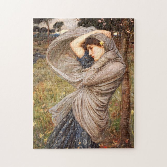 Boreas by John Waterhouse Puzzle (Vertical)
